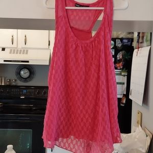 Girls Hot Pink blouse
